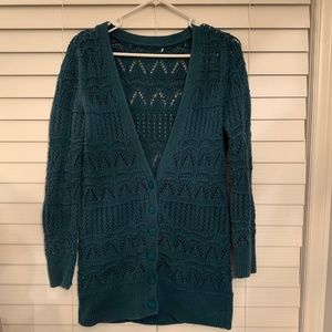 green/blue cardigan💚💙